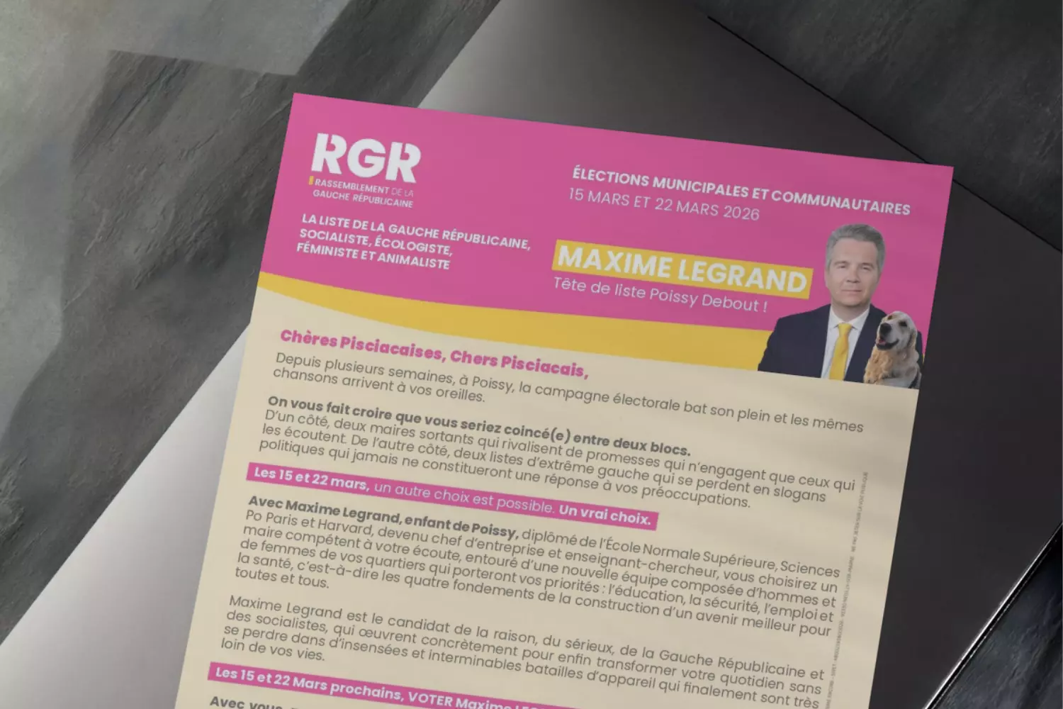 Profession de foi Poissy Debout